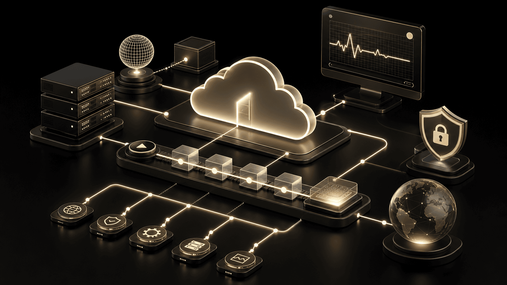 Cloud Maintenance visual system map