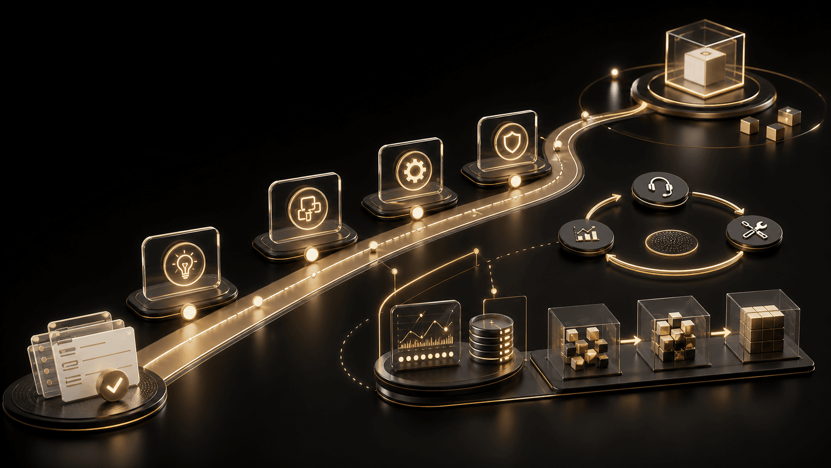 Technical Partner visual system map